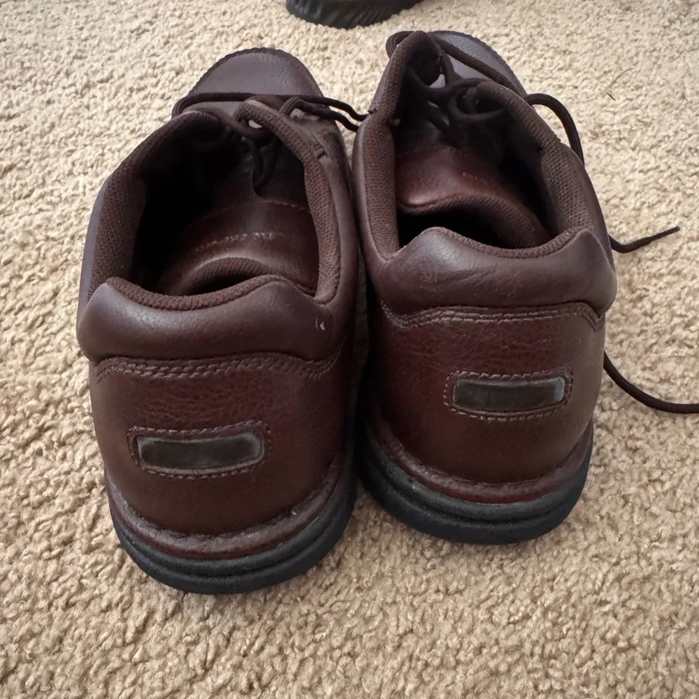 Rockport Dark Brown Leather Men's Oxfords